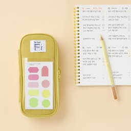 [アンテナショップ]アーカイブ ペンポーチ ペンケース ver.2_大学生 高校生 シンプルな大型 .. 2