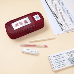 [アンテナショップ]アーカイブ ペンポーチ ペンケース ver.2_大学生 高校生 シンプルな大型 .. 3