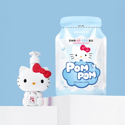 [サンリオ]ポムポムハローキティエディション ウォッシュ 470ml + ディスペンサー 1