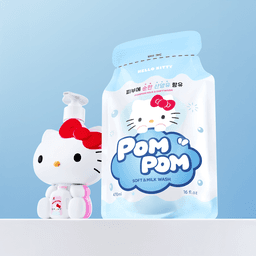 [サンリオ]ポムポムハローキティエディション ウォッシュ 470ml + ディスペンサー 2
