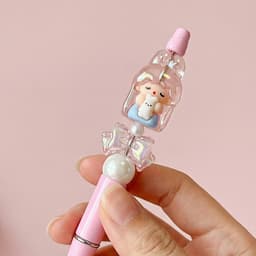 [デザインラボ]DIYボールペンデコレーションセット_ピンクバニー 4