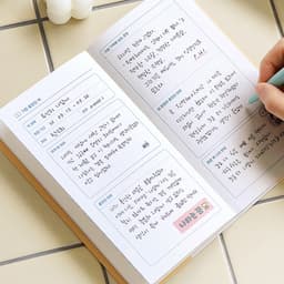 [インディゴ]マイ・ウェルネス・ログ：本 (ノート ハンディ 読書 写経) 4