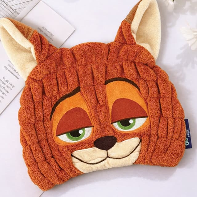 [ディズニー]ズートピア ニック タオルキャップ