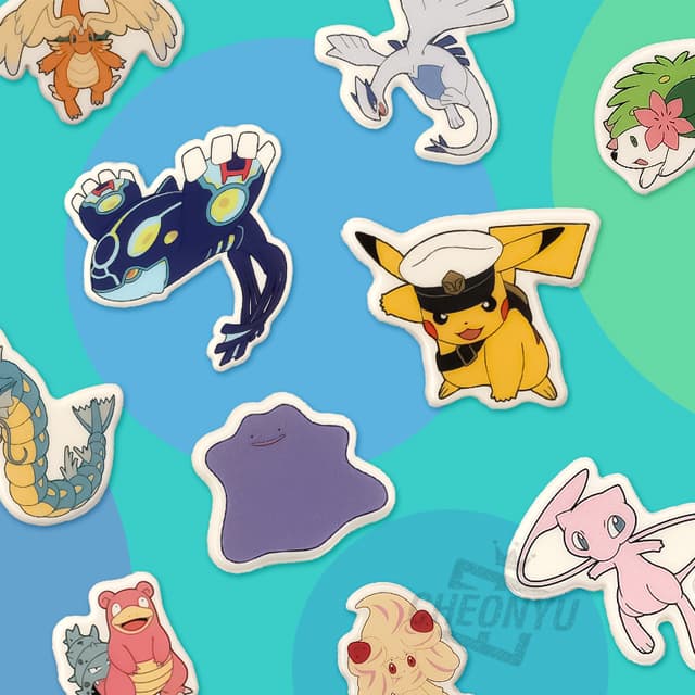 [ポケットモンスター]ポケットモンスター レジェンド立体ポップステッカー (20個1セット)