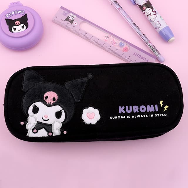 [サンリオ]クロミ コットンアップリケペンケース 1