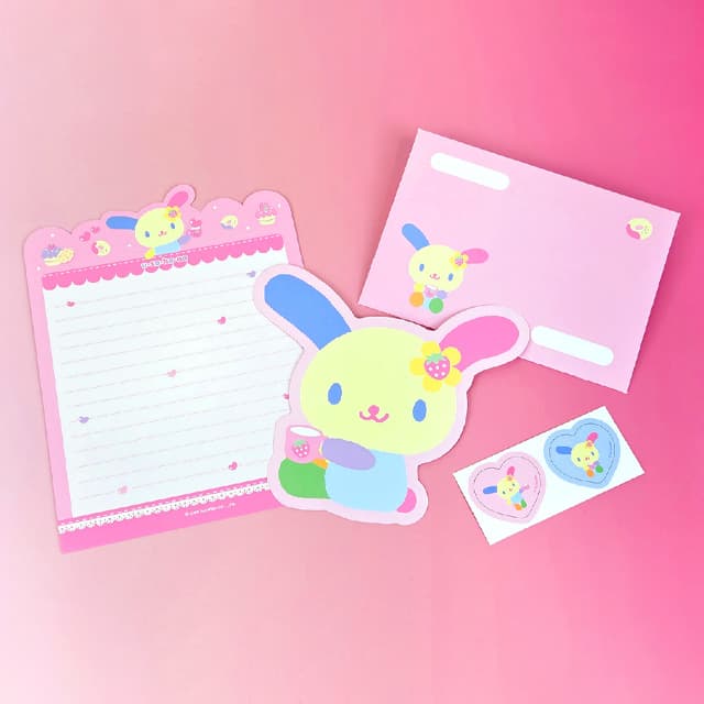 [サンリオ]ウサハナ型レターセット 1