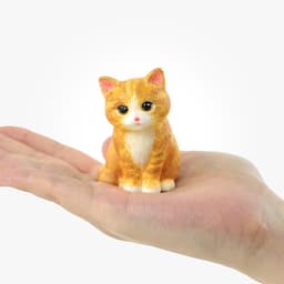 [ピンクフット]猫フィギュア色塗り DIYセット 2