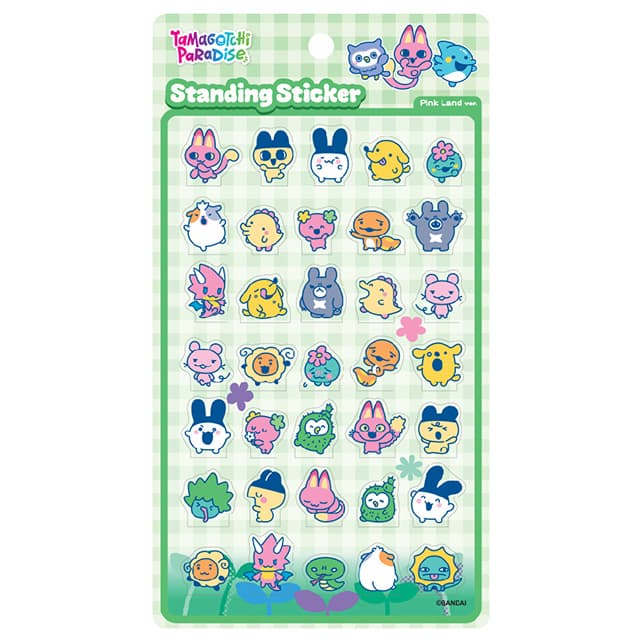 [たまごっち]たまごっち スタンディングステッカー_Pink Land 1