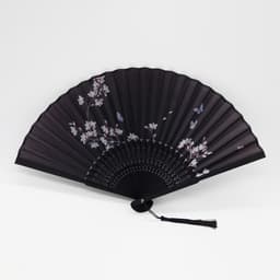 [アイビス]伝統竹折りたたみ扇子 花木（ランダム発送） 2