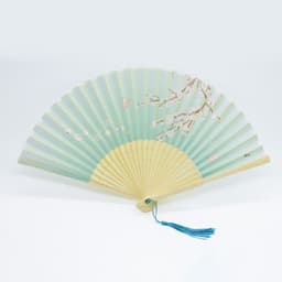 [アイビス]伝統竹折りたたみ扇子 花木（ランダム発送） 3