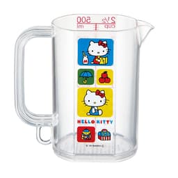 ［サンリオ］ハローキティ オールドスクール目盛り付き計量カップ 500ml 2