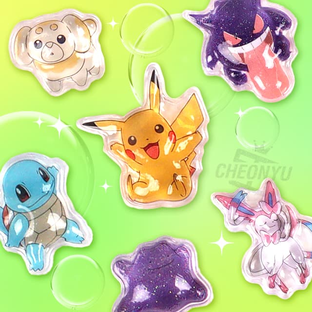 【ポケットモンスター】ポケモン 3Dティニーバブルステッカー ミニ