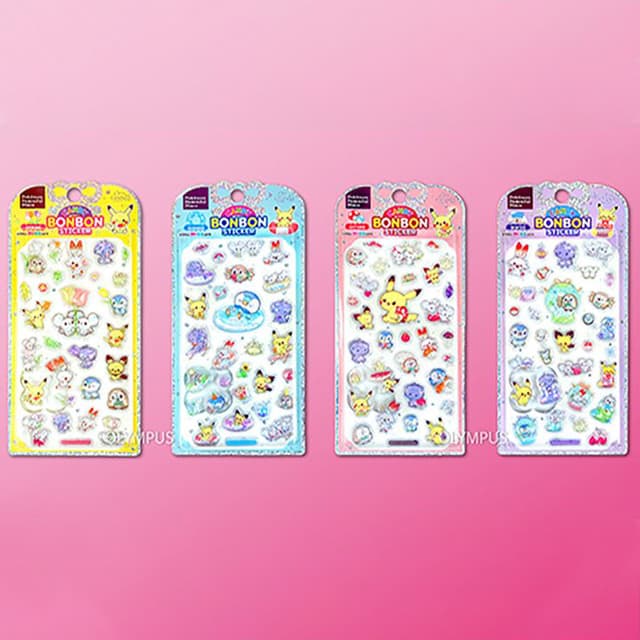 [ポケットモンスター]ポケットピース キャンディボンボンステッカー 2弾 (ランダム)