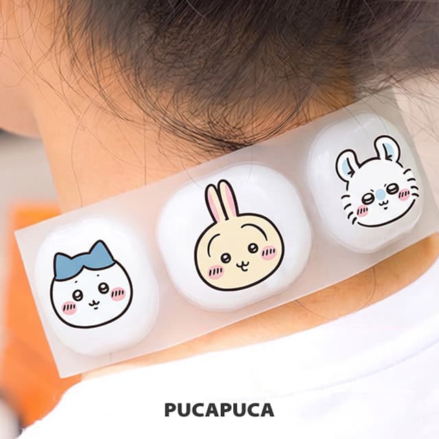 ちいかわ なんか小さくてかわいいやつ フェイスワイドネッククーラー