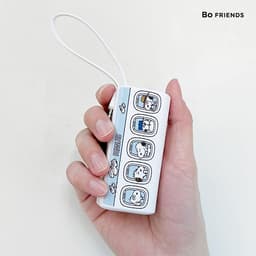 スヌーピーと兄弟たち ドッキング式モバイルバッテリー 5000mAh 3