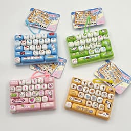 まんまる大王 26キーキャップキーリング (ランダム) 2
