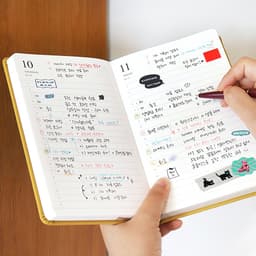 【インディゴ】2027 オフィシャル B6 デイリーダイアリー（ dated 32折 日間）ハードカバー.. 2