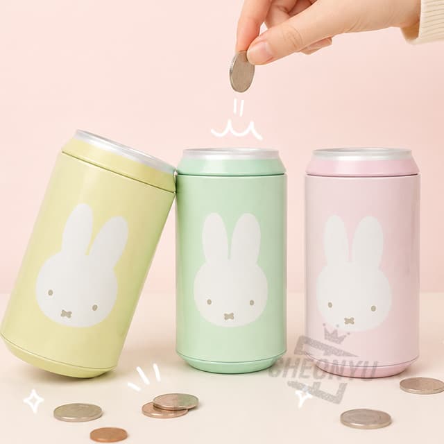 [ミッフィー]ミッフィー リアル缶貯金箱 1